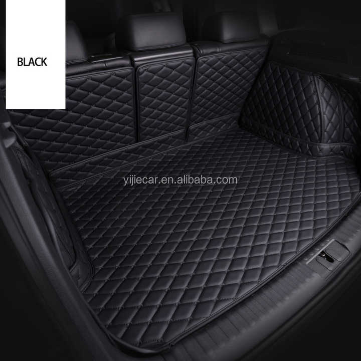 Interior Accessories PVC 5D 9D Leather Foot Pad. 