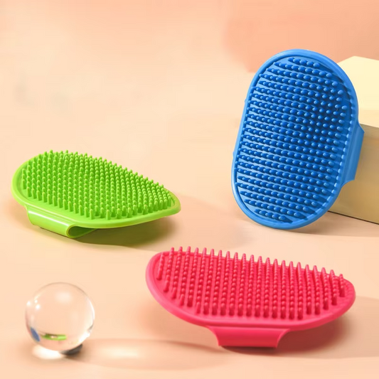 Oval Rubber Safety Bath Scrub Multiple-مقشر استحمام