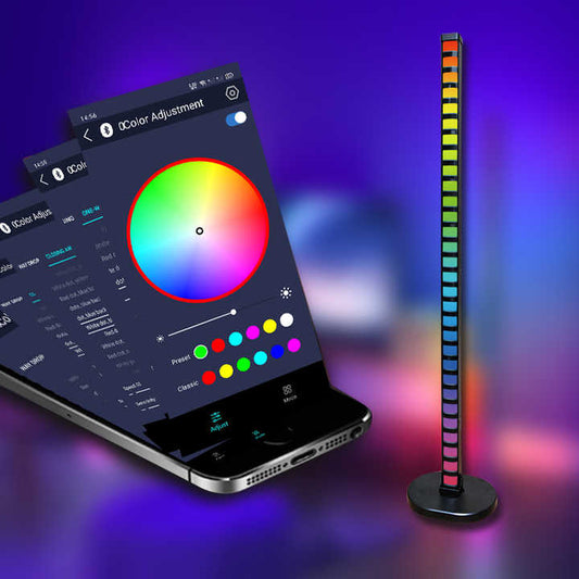 Smart floor rhythm light
