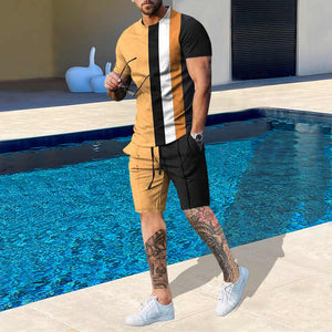 Men's 2-Piece T-Shirt Set 