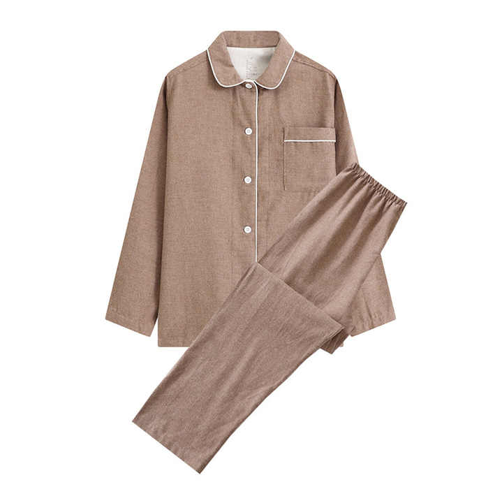 Men's loose cotton pajamas 