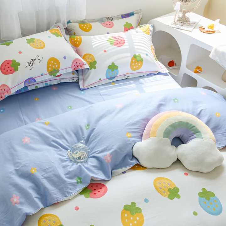Sndon Linen 1 Bed Sheet 1 Duvet Cover 2 Pillowcases 200 