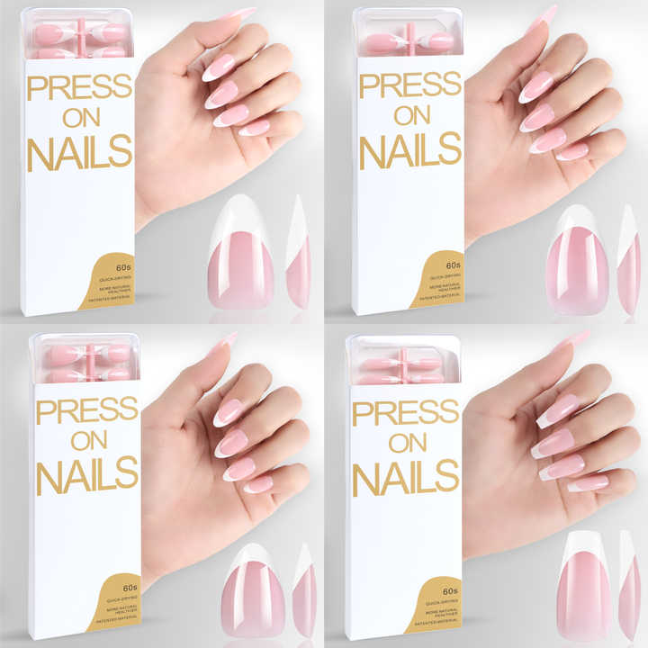 Nail Slices Square- أظافر لوزية