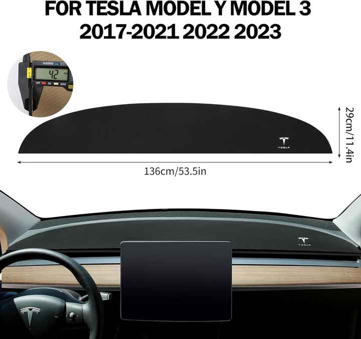 اكسسوارات سجادة لوحة عدادات السيارة غطاء . Car Dashboard Carpet Accessories Dashboard Cover Mat