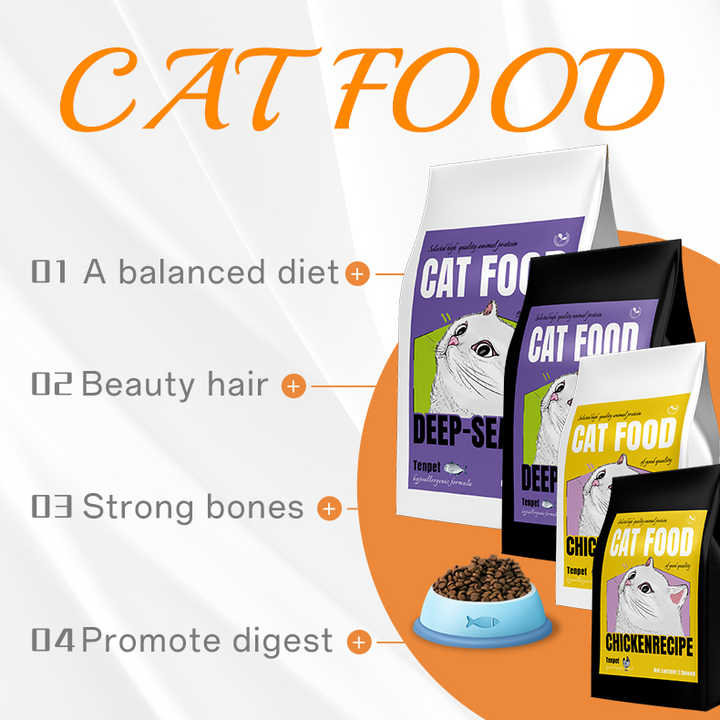 Natural Cat Food Cheap High Quality Dry Pet Cat Food Many Flavors Cat Food 