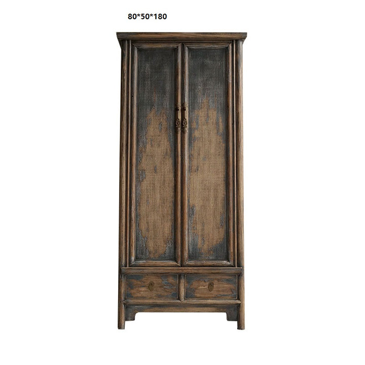 Antique Asian Chinese Wardrobe 