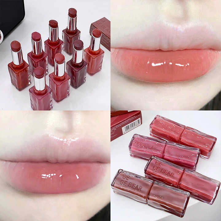 New Private Label 8 Colors Lip Gloss Mirror Makeup Lip Gloss Moisturizing Lipstick Cosmetics Wholesale 