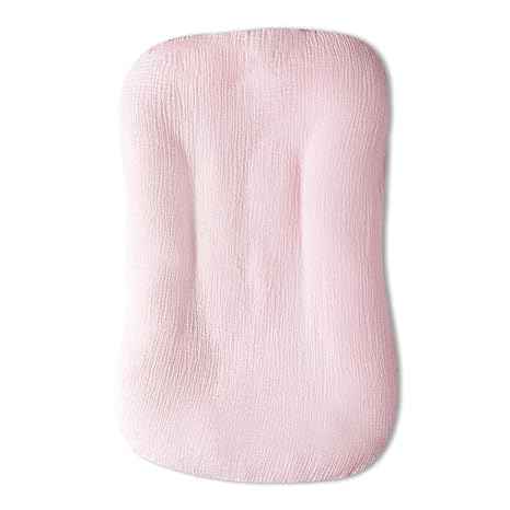 Personalized Muslin Baby Lounger Cover-غطاء كرسي استرخاء