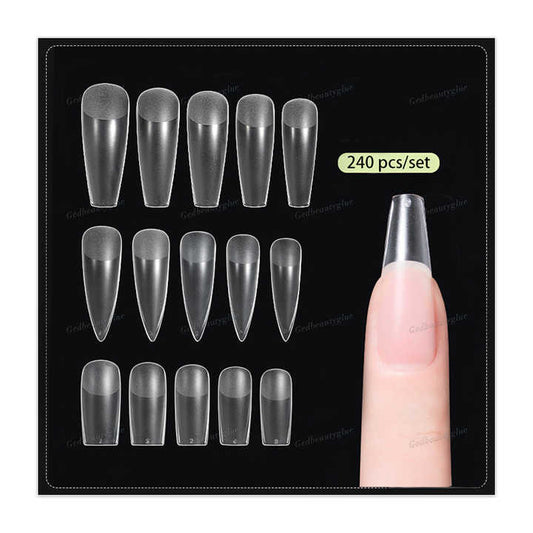 French Acrylic False Nail Tips 