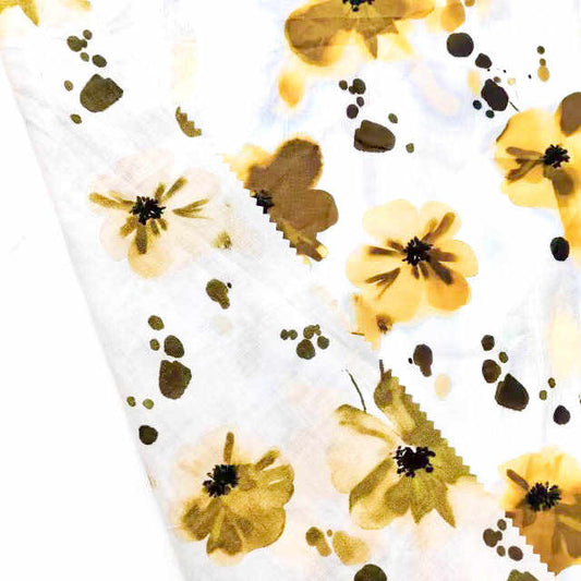 Cotton Poplin Fabric with Digital-قماش بوبلين قطني