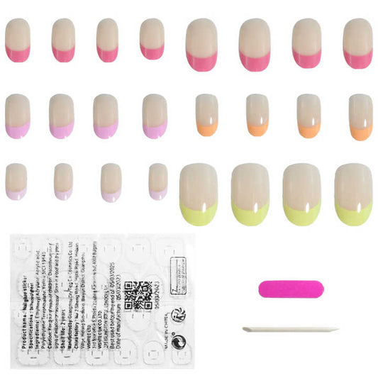 Oval Shape French Tips Press 