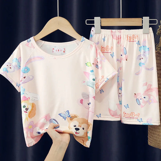 طقم ملابس نوم للبنات-Girls' Sleepwear Set
