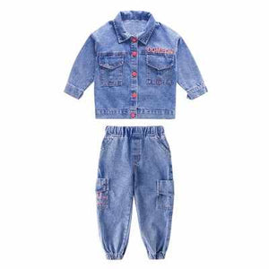High Quality Wholesale Boys Long Denim Jeans Jumpsuit for Kids 