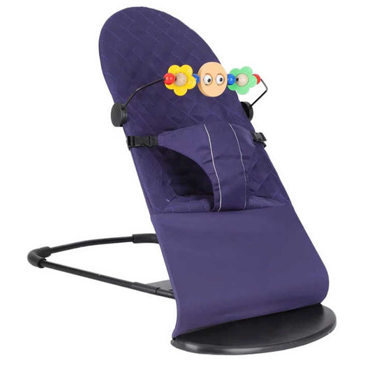 Three-Gear Adjustable One-Button Folding-كرسي هزاز للأطفال
