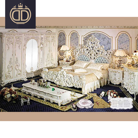 luxury wooden bed ..  سرير خشب فاخر