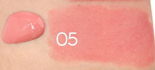 Liquid blush colors