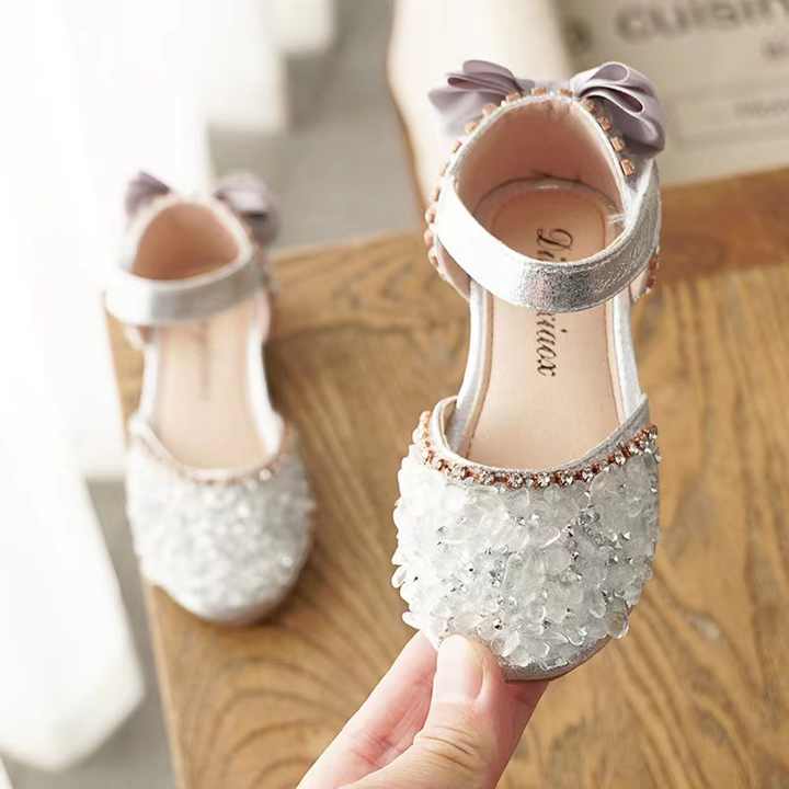Summer New Rhinestone Soft-صنادل صيفية جديدة للبنات