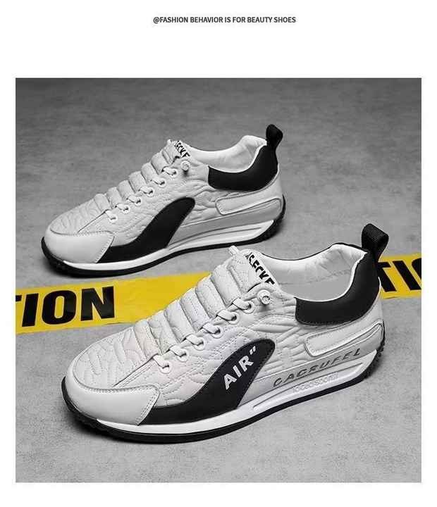 New 2024 Men's Flat Suede Leather Shoes Soft 