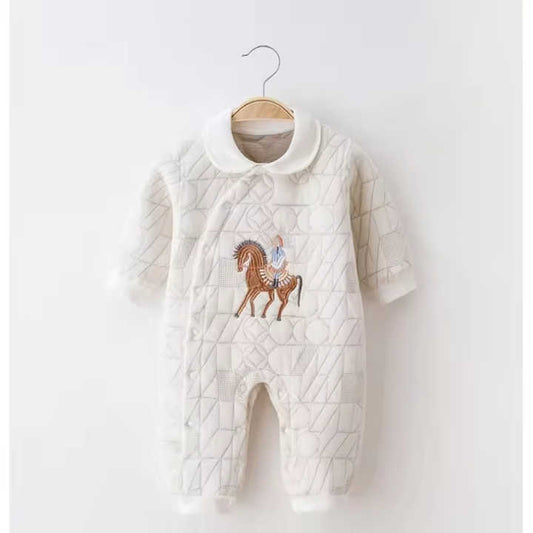 Unisex Baby Boy Girl Romper-بدلة جسم عالية الجودة للأطفال الصغار في فصل الشتاء