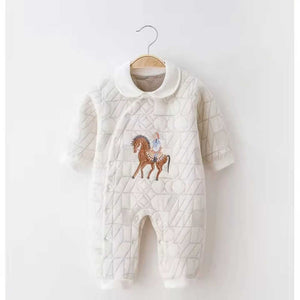 Unisex Baby Boy Girl Romper-بدلة جسم عالية الجودة للأطفال الصغار في فصل الشتاء