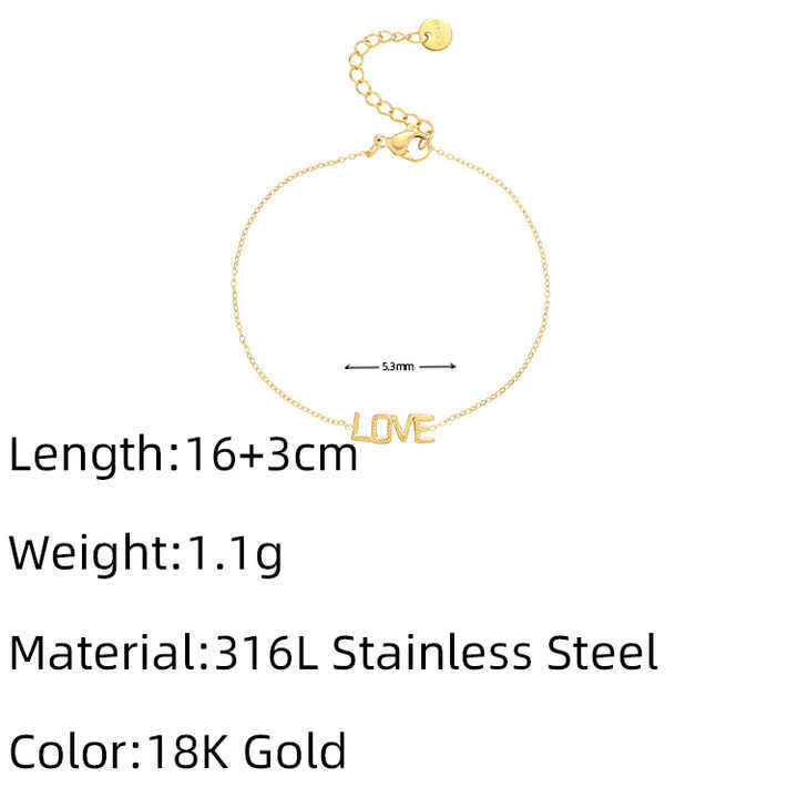 Dyola New Luxury Designer Brand Plated Stainless Steel Bracelet