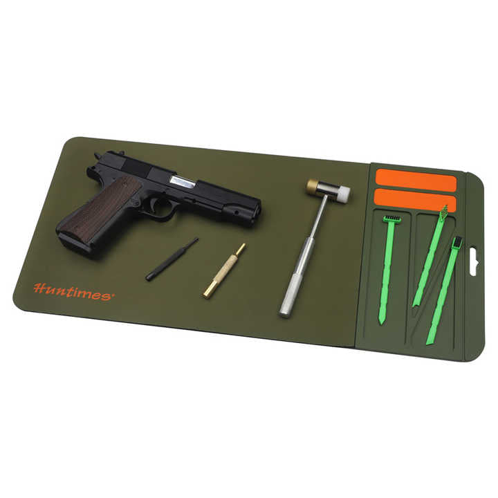 New Design Anti-Slip Rubber Gun Cleaning and Maintenance Mat with Magnetic Pad Hunting Accessories