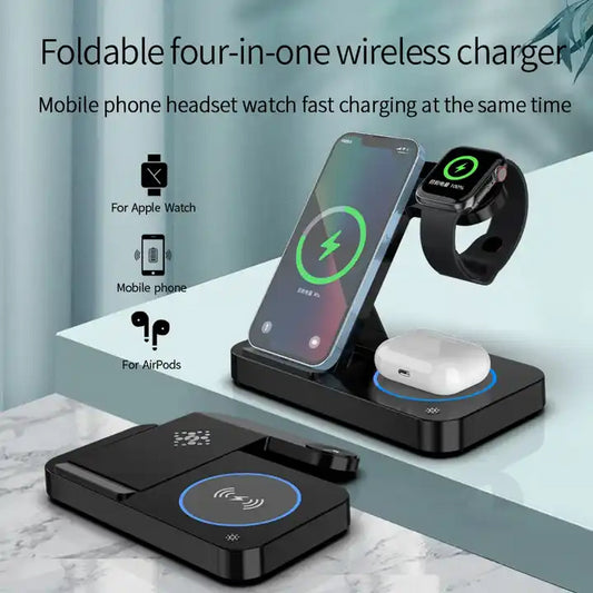 Wireless charging base . قاعدة شحن لاسلكية