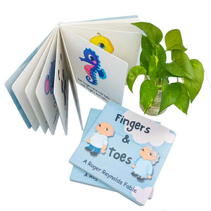 Children's books made from custom glossy paper 