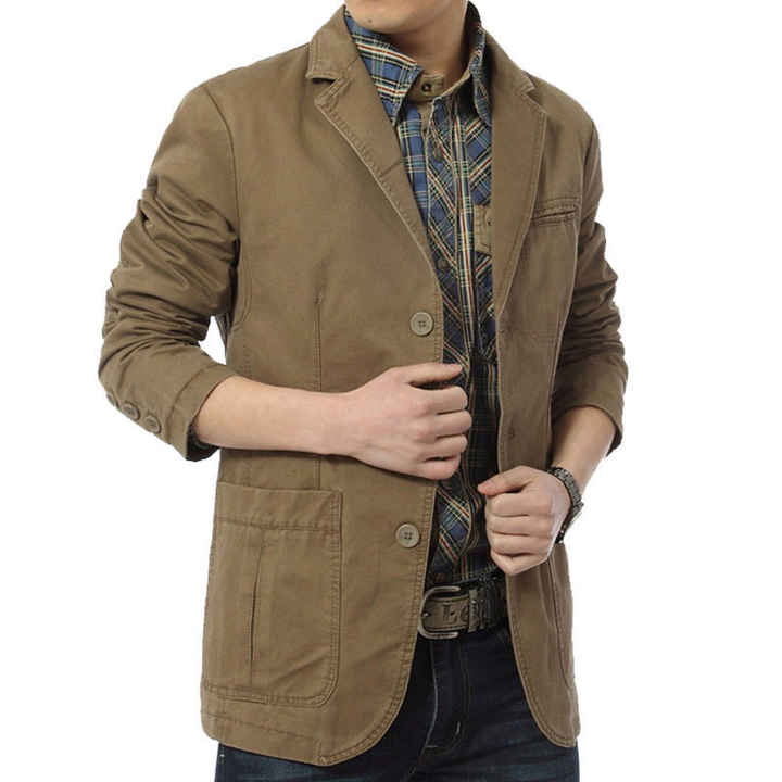 Men's cotton T-shirt with sleeves 