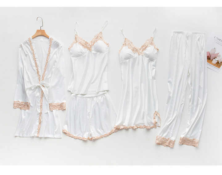 5-piece sexy women's pajama set 