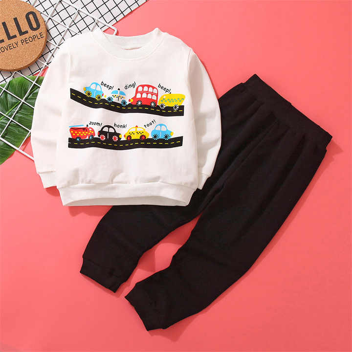 Baby Clothes Spring Autumn Kids Sports Cartoon 