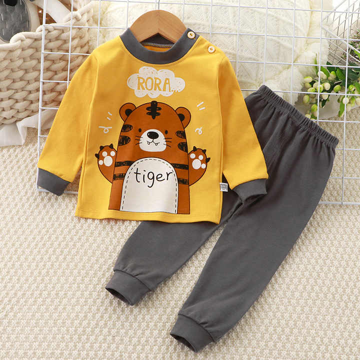 Long sleeve children's clothing 