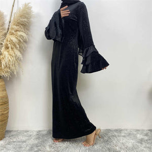 عبايات  ملونة لامعه