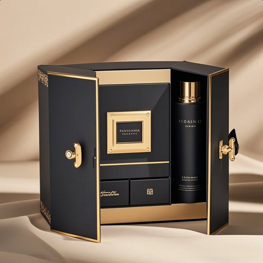 Double Door Opening Magnetic Book-صندوق ورقي فاخر