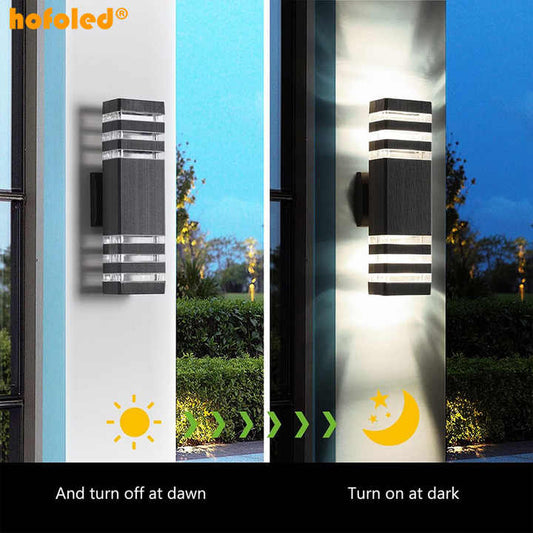 ديكور خارجي للمنزل، مصباح