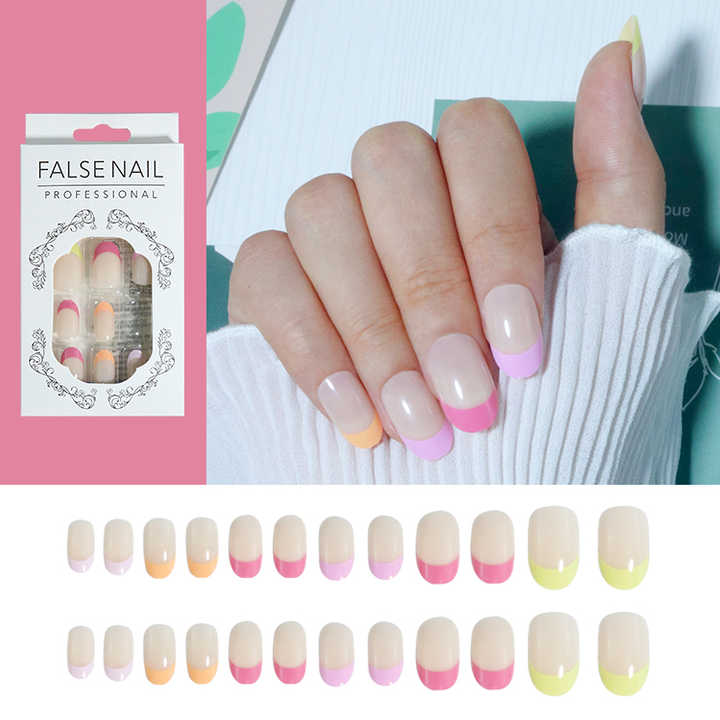 Oval Shape French Tips Press 