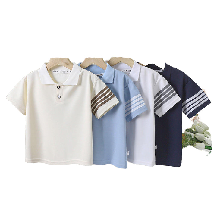 قميص أطفال صيفي جديد بأكمام قصيرة . New Summer Children's Short