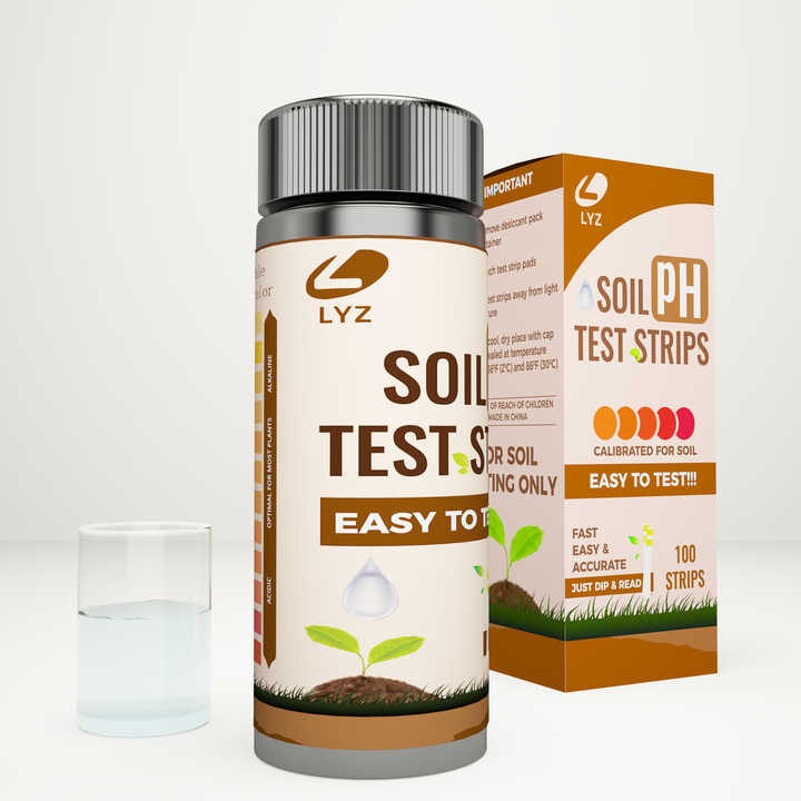 Soil Test Strips Soil pH Test Kit 