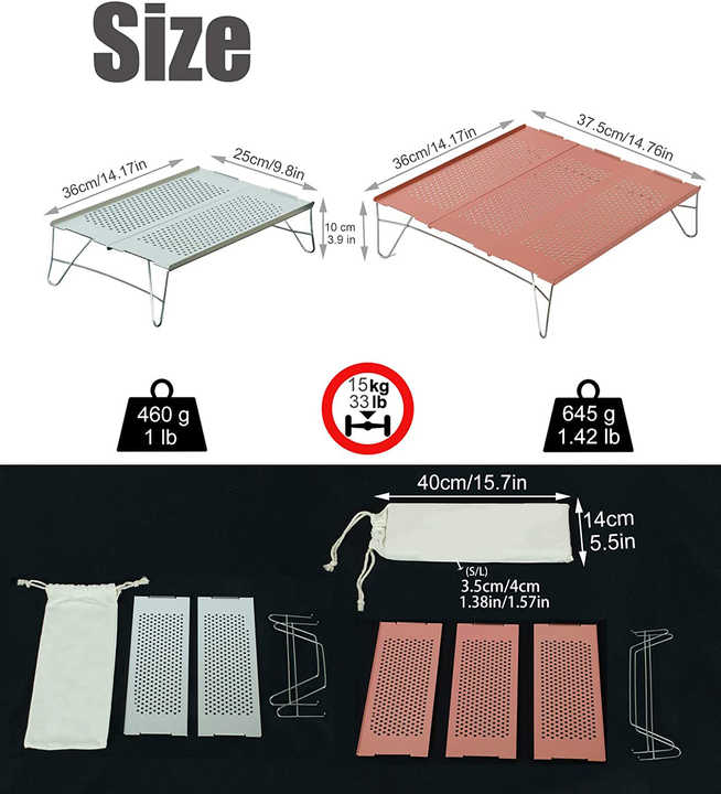WOQI Portable BBQ Table Wholesale, Small Folding 