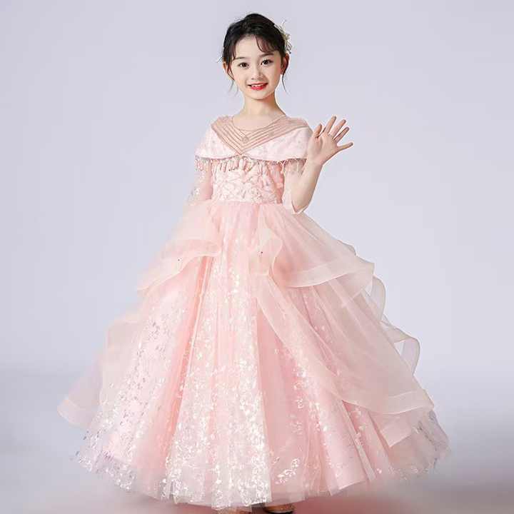 ulle Baby Girl Dresses Baby-فساتين بناتي من التول المخرز