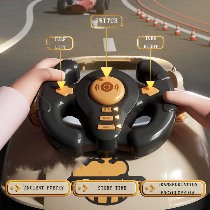 محاكاة القيادة والتعليم المبكر للأطفال لعبة سباق التحدي سيارة تأثيرات صوتية فيديو Driving Simulation Early Education Kids Racing Game Challenge Car Sound Effects Video