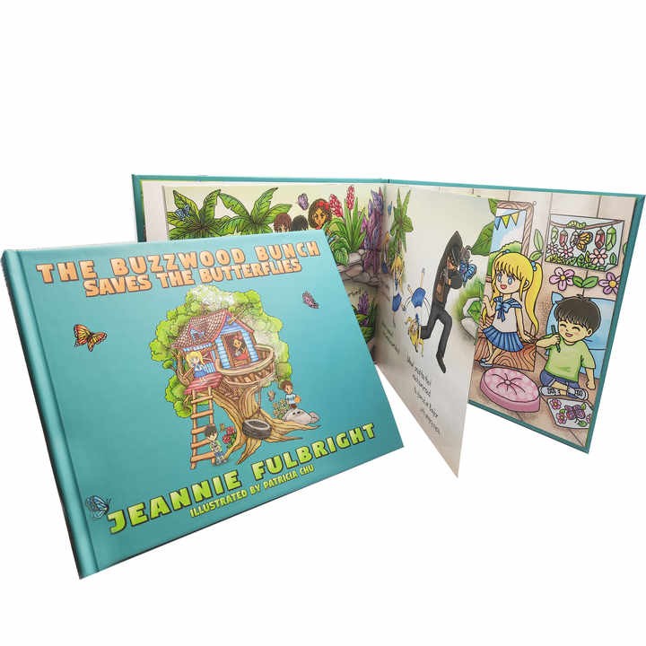 Coloring and story books for children 