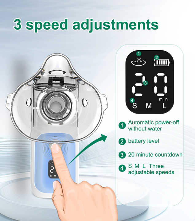 مصنع CE مجموعة محمولة باليد Nebulizadores Portatiles Nebulizador Portatil شبكة CE Factory Handheld Nebulizers Kit Portable Nebulizer Network