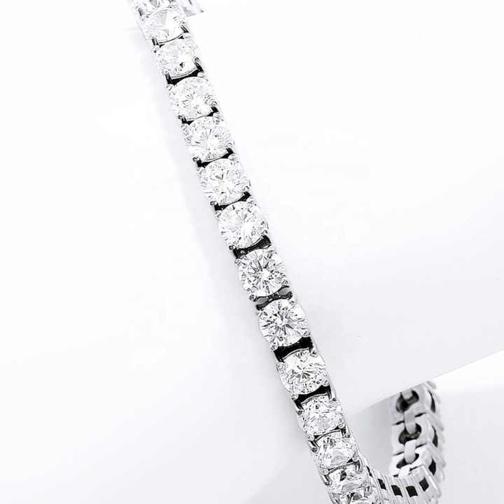 Fashion 3A Shiny Zircon Tennis Chain -سوار سلسلة