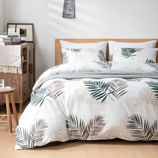 مجموعة الريف ، غطاء زهرة من البوليستر . Countryside Collection, Brushed Polyester Flower Duvet