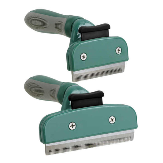 كلاب قطط أمشاط فرشاة تنظيف الشعر حصير . Dogs Cats Combs Hair Brush Grooming Mats Knots and Loose Dog Hair Removal Brushes