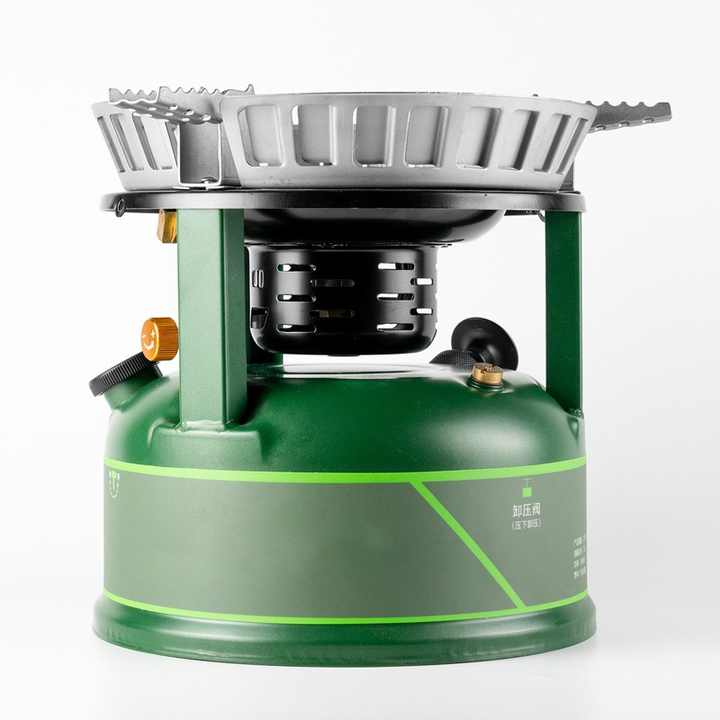 Multi-fuel camping stove, gasoline stove, 