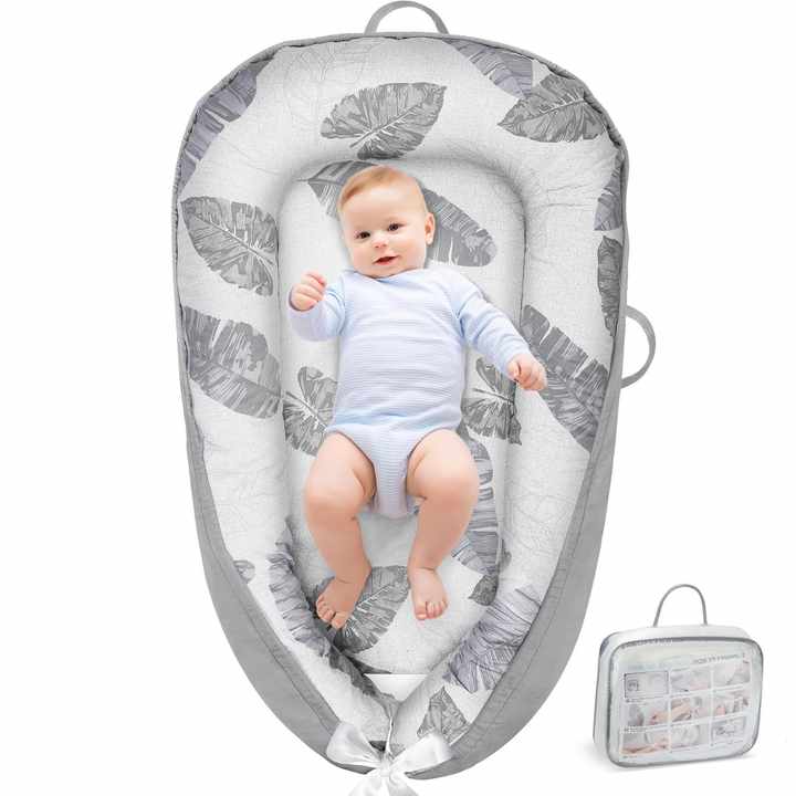 Cotton Adjustable Baby Lounger Nest Cover 