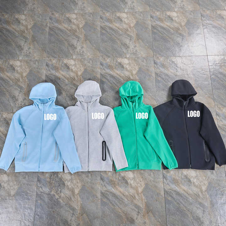 Zip-up hoodies, hoodie jackets and sweatpants for men and women 