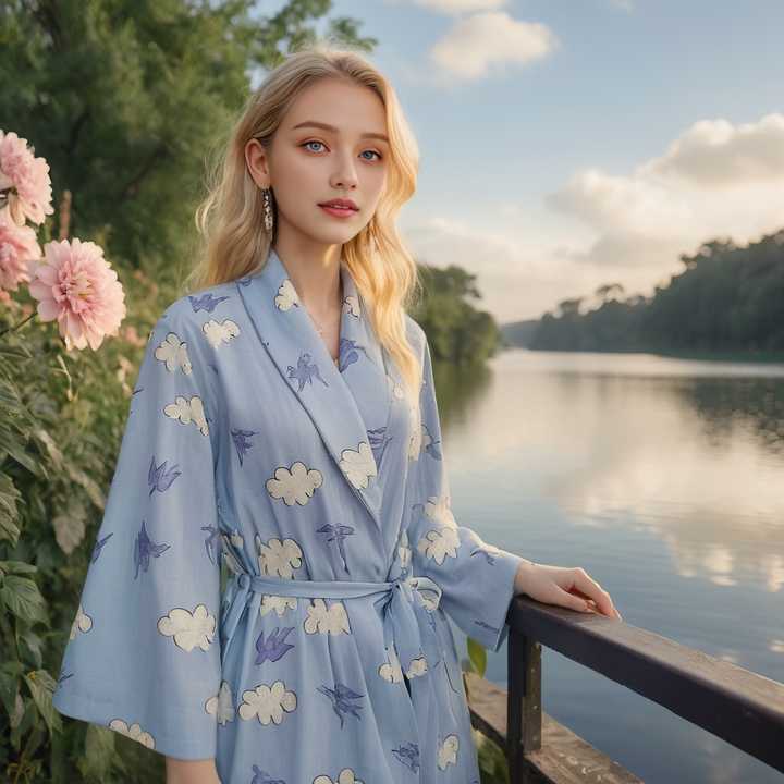 Women's cotton nightgown